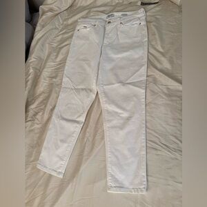 Nine West White Ankle Cropped Jeans nwot